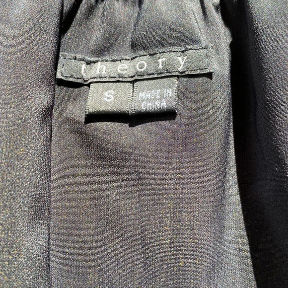 Theory Lamb Leather Mini Skirt - Picture 5 of 6